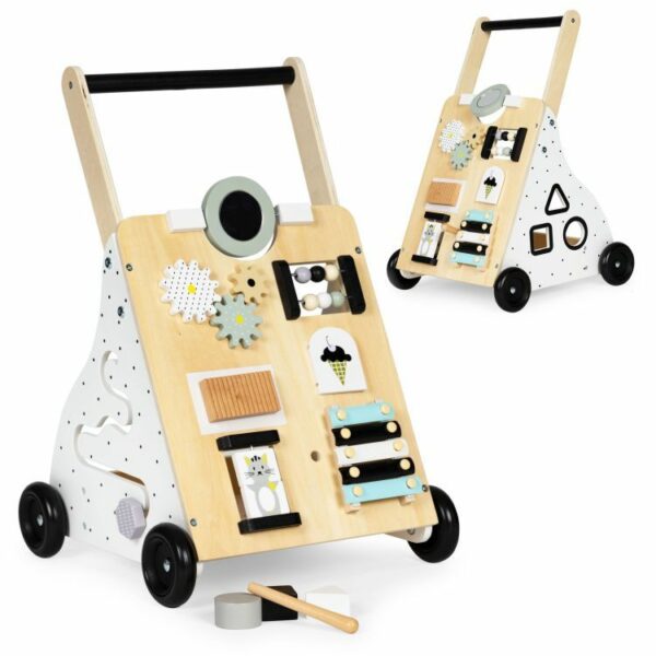 Lauflernwagen-Baby-Lauflernhilfe- Baby-Walker-Montessori-Spielzeug