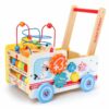 Lauflernwagen-Baby-Lauflernhilfe-Baby-Walker-Montessori-Spielzeug-Lernschieber-kinder-Holzwagen