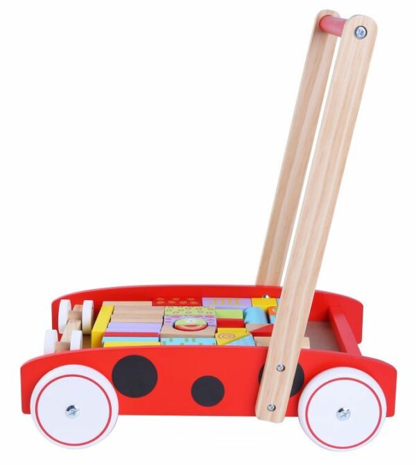 Lauflernwagen-mit-Blöcken-Geschenk-für-Kinder-Spielzeug-Geschenk-für-Jungen-Baby Walker