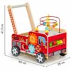 Lauflernwagen-mit-Blöcken-Geschenk-für-Kinder-Spielzeug-Geschenk-für-Jungen-Baby Walker