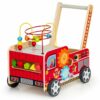 Lauflernwagen-mit-Blöcken-Geschenk-für-Kinder-Spielzeug-Geschenk-für-Jungen-Baby Walker