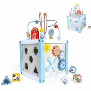 Motorikwürfel-pädagogisches-Spielzeug-Lernspielzeug-Holzspielzeug-Montessori