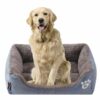 Hundebett Liegeplatz XL – Grau, Hundebett, bequemes Hundebett, weiches Hundebett, Hundebett mit rutschfester Unterseite, langlebiges Hundebett, komfortables Hundebett