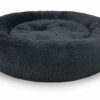 Plüschbett L 80cm, Hundebetten, Katzenbetten, Umweltfreundliche Tierbetten, bequeme Hundebetten,