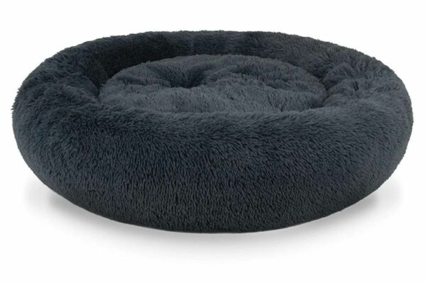 Plüschbett M 60cm, Hundebetten, Katzenbetten, Umweltfreundliche Tierbetten, bequeme Hundebetten,